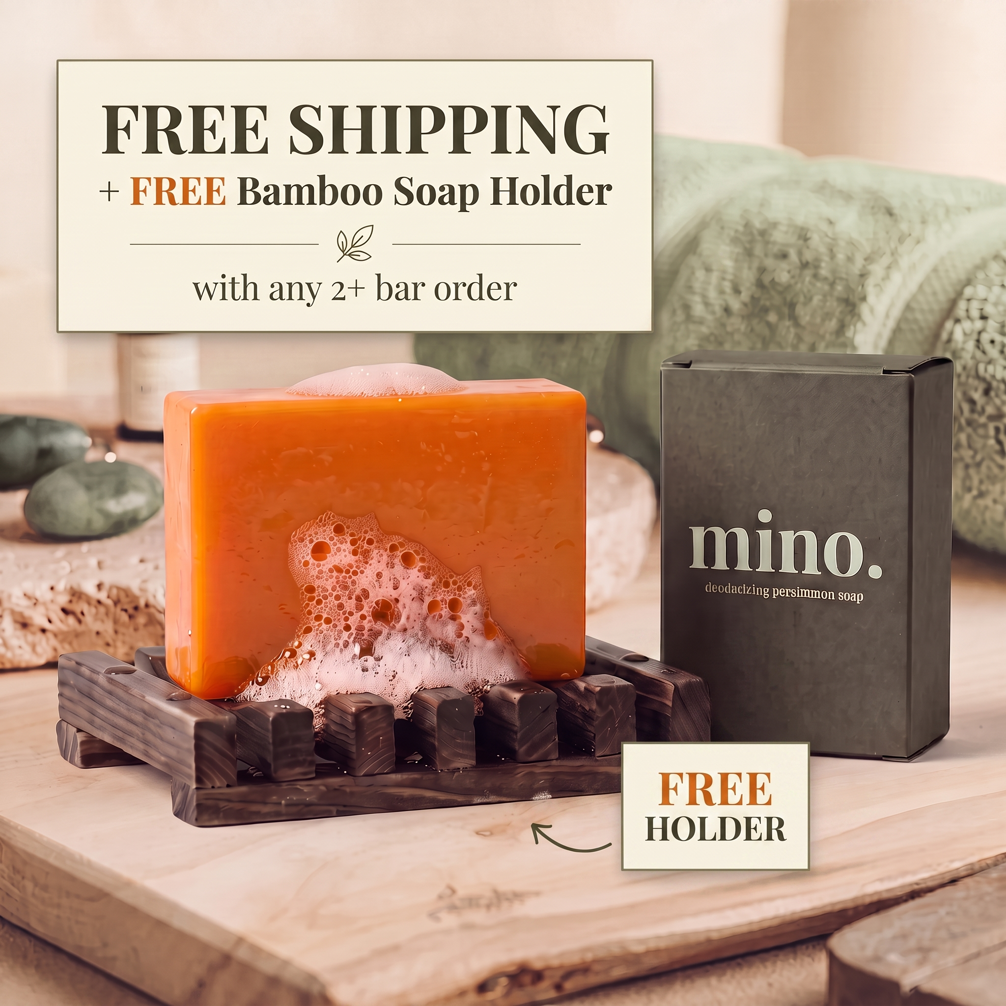 Mino™ Persimmon Soap